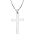 Cross Pendant (Stainless Steel)