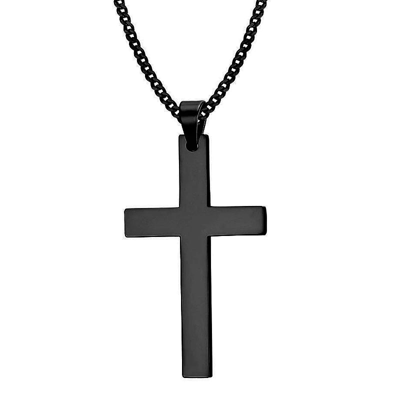 Cross Pendant (Stainless Steel)